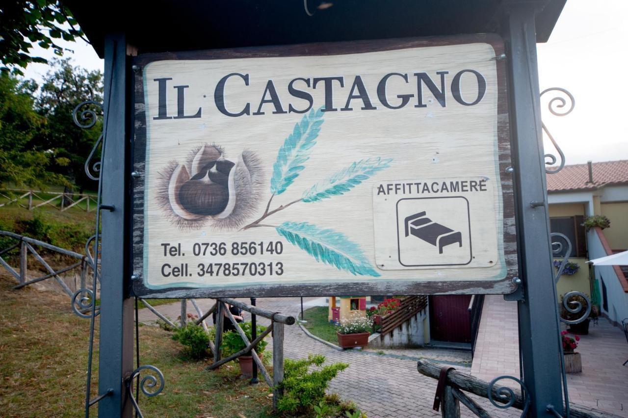 Il Castagno Bed & Breakfast Montemonaco Exterior photo